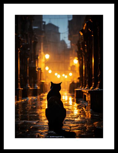 Plakat 25x35cm Samotna Wędrowczyni na Arena.pl