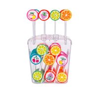 Lizak deseniowy o smaku owocowym 1 kg (100 x 10g)