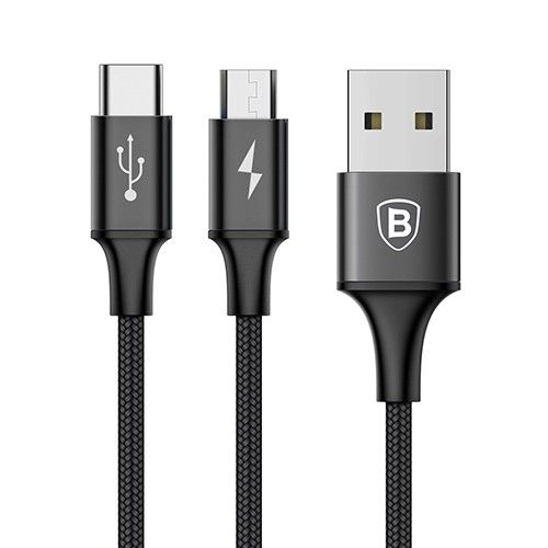 Baseus Kabel Rapid USB 2w1 Micro Usb + USB C na Arena.pl