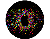 Opłatek na tort Apple