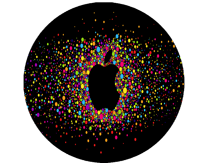 Opłatek na tort Apple zdjęcie 1