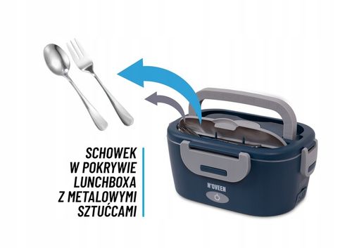 Lunch BOX TERMOS NA JEDZENIE PODGRZEWACZ DO AUTA 12/24/230V na Arena.pl