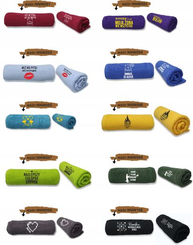 Ręcznik do przedszkola szkoły Z HAFTEM IMIENIEM personalizowane na Arena.pl