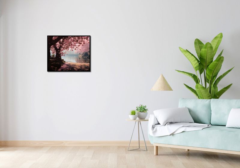Plakat 60x50cm Spokój Sakury zdjęcie 4