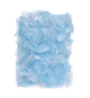 PIÓRKA  5-12 CM, 10 G NIEBIESKIEDP CRAFT