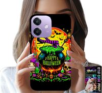 ETUI DO OPPO A60 5G - WIEDŹMA KOCIOŁEK RÓŻDŻKA HALLOWEEN SZKŁO