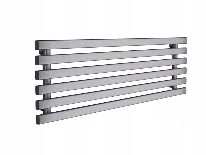 Grzejnik poziomy HORYZONT6 45x100 antracyt zdjęcie 1