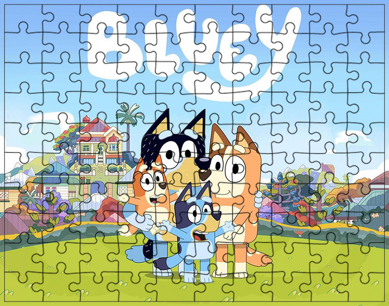 Puzzle Bluey zdjęcie 1