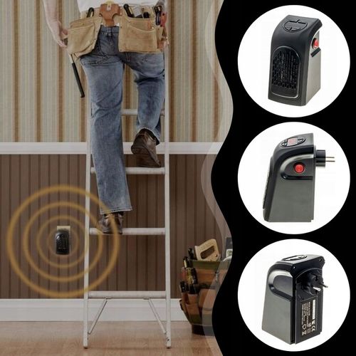 TERMOWENTYLATOR FARELKA ELEKTRYCZNA GRZAŁKA Z REGULACJA TEMPERATURY + TIMER na Arena.pl