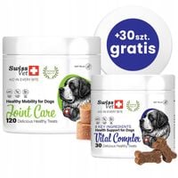 Swiss Vet na stawy dla psa 120 szt + 30 szt GRATIS Multiwitamina+probiotyk