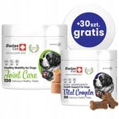 Swiss Vet na stawy dla psa 120 szt + 30 szt GRATIS Multiwitamina+probiotyk