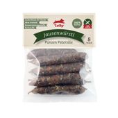 Kiełbaski ze żwaczem i pietruszką 8 szt przysmak dla psa perystaltyka jelit