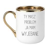 Elegant Biało-Złoty 330 ml