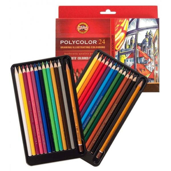 KOH I NOOR POLYCOLOR 24 KOL zdjęcie 2