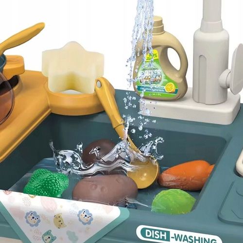 ZLEWOZMYWAK DLA DZIECI ELEKTRYCZNY AKCESORIA OBIEG WODY 31 ELEMENTÓW MATADI na Arena.pl