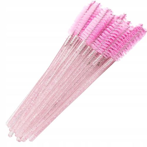 SZCZOTECZKI DO RZĘS I BRWI SPIRALKI ZESTAW 50SZT na Arena.pl