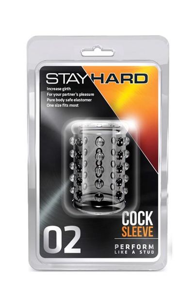 Stay Hard Cock Sleeve 02 Clear zdjęcie 1