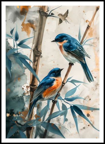 Plakat 67,5x95cm Trzy Ptaki na Arena.pl