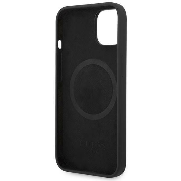 Etui Guess do iPhone 15 Plus, iPhone 14 Plus, Czarny, MagSafe zdjęcie 7