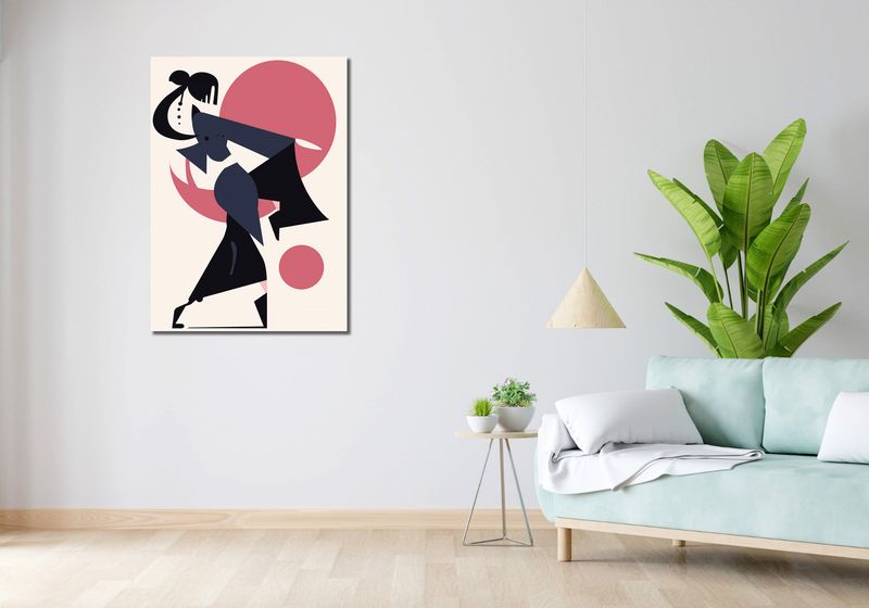 Obraz 70x100cm Dumnym Krokiem zdjęcie 2