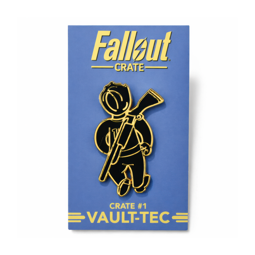 Crate #1 | 4 cm | Metal | Przypinka | Fallout na Arena.pl