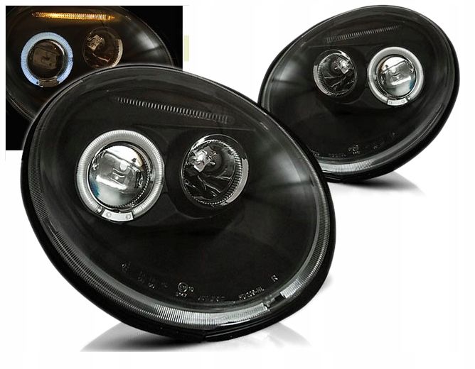 LAMPY Reflektory VW NEW BEETLE OD 1998 DO 2005 RINGI zdjęcie 1