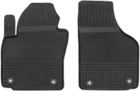 DYWANIKI SAMOCHODOWE GUMOWE CZARNE KORYTKOWE