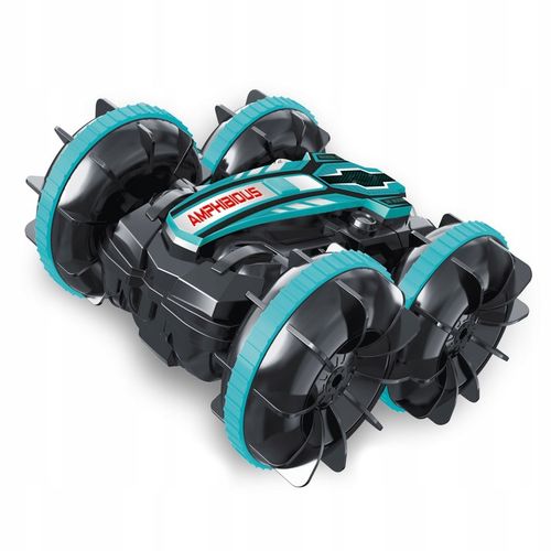 ZDALNIE STEROWANY SAMOCHÓD RC AMFIBIA 4X4, 360° OBROTY STEROWANIE GESTAMI na Arena.pl