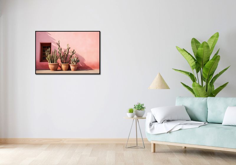 Plakat 91,5x61cm Kaktusy w Świetle zdjęcie 4