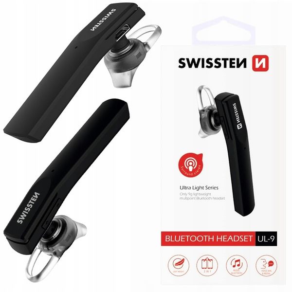 SWISSTEN Słuchawka Bluetooth zestaw słuchawkowy zdjęcie 8