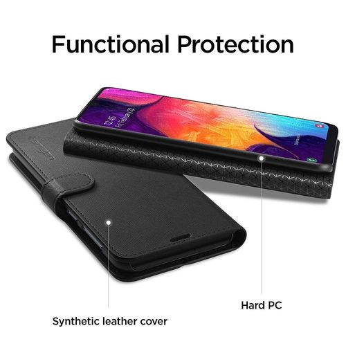 SPIGEN WALLET S SAFFIANO GALAXY A50 BLACK na Arena.pl