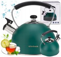 Czajnik tradycyjny stalowy Ofenbach 2,2 l zielony