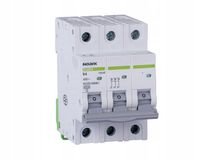 2 x 2 x WYŁĄCZNIK NADPRĄDOWY BEZPIECZNIK B4A 3P 6kA AC 400V Ex9BN NOARK 100
