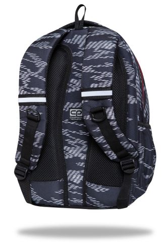Plecak CoolPack BASIC PLUS 24 L szare wzory, TOPO RED (C03184) na Arena.pl