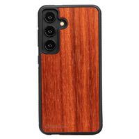drewniane etui bewood do samsung galaxy s25 padouk