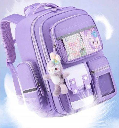 PLECAK SZKOLNY TORNISTER + PIÓRNIK KRÓLIK ZAJĄC odblaski WIELOKOMOROWY 3D na Arena.pl