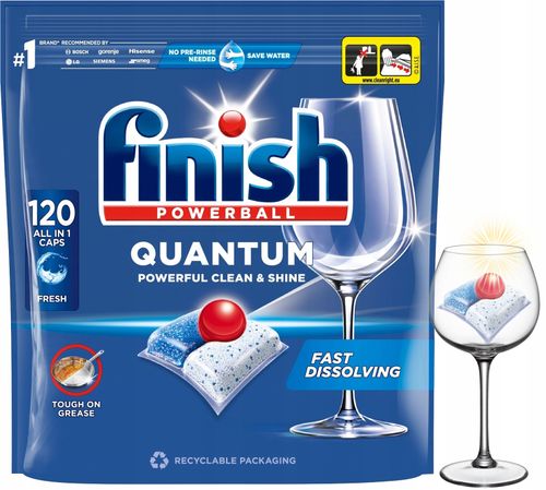 finish kapsułki quantum all-in-1 120 regular na Arena.pl