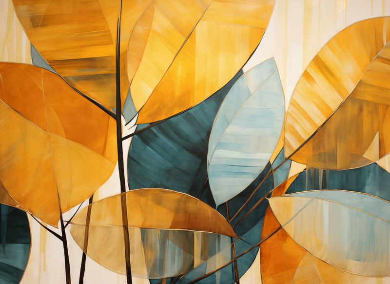 Plakat 55x40cm Harmonia Odcieni zdjęcie 1