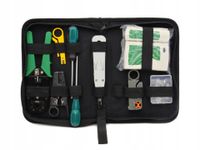 ZESTAW NARZĘDZI SIECIOWYCH RJ45 TESTER ZACISKARKA