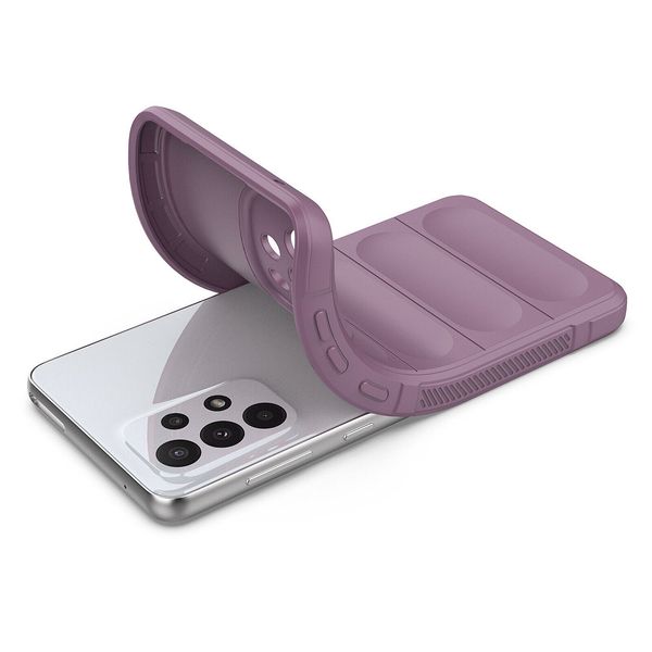 Etui Iphone 14 Plus Silky Shield Lawendowe zdjęcie 8