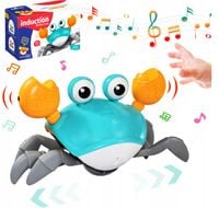 INTERAKTYWNY EDUKACYJNY KRAB CHODZI GRA MUZYKA NAUKA RACZKOWANIA INDUKCJA