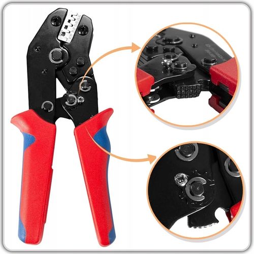 Zaciskarka ręczna + 7 matryc do konektorów izolowanych i na Arena.pl