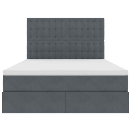 Łóżko z miejscem na przechowywanie i materacem 140 x 200 cm na Arena.pl