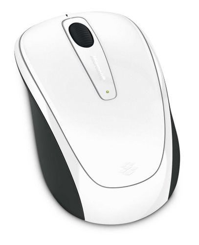 Microsoft Wireless Mobile Mouse 3500 Wireless, White, Wireless mouse na Arena.pl