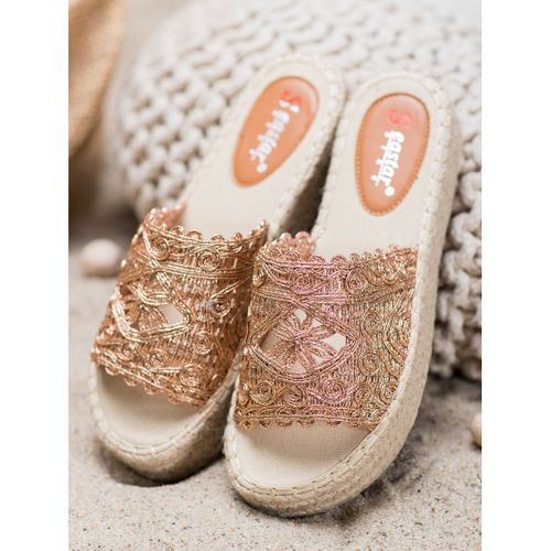 Klapki Espadryle Na Platformie r.39 na Arena.pl