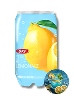 OKF Sparkling Blue Lemonade koreański cytrynowy napój gazowany 350ml