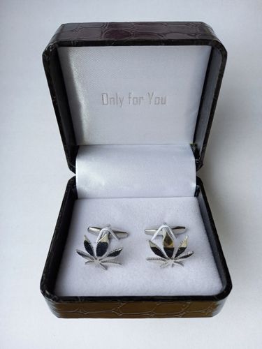 Spinki do mankietów koszul EXC Marihuana na Arena.pl