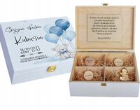 PUDEŁKO WSPOMNIEŃ PREZENT CHRZEST ROCZEK METRYCZKA