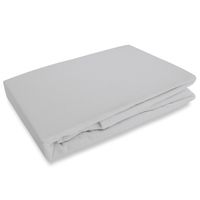 Prześcieradło flanelowe z gumką 160x200 Darymex popielaty