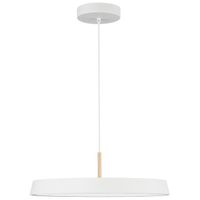 Lampa wisząca CORUNA LE41976 metalowa LED 35W 3000K okrągły biały